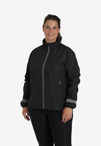 ENDURANCE Athletic Jacket 'Venee' in Black: front