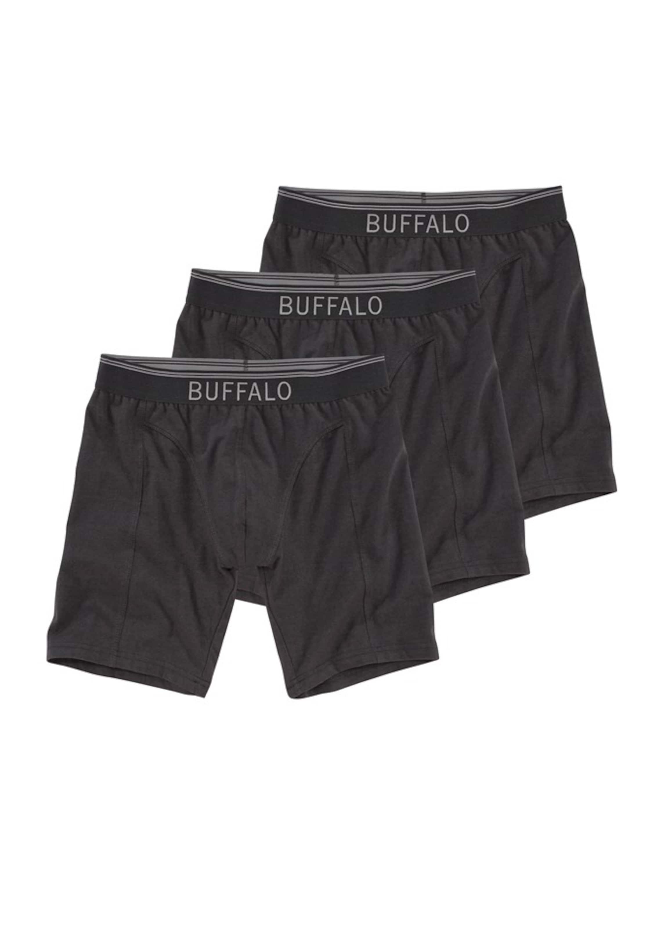 BUFFALO Boxer shorts in Black: front