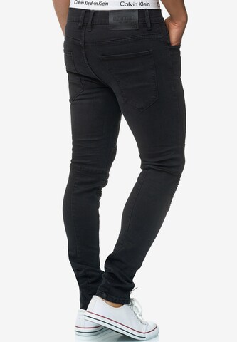 INDICODE JEANS Skinny Jeans 'Ashbridge' in Zwart