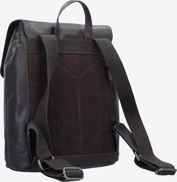 LEONHARD HEYDEN Backpack 'Dakota' in Brown