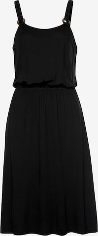 LASCANA Beach dress in Black: front