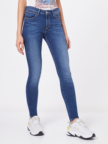 Skinny Jeans di WRANGLER in blu: frontale