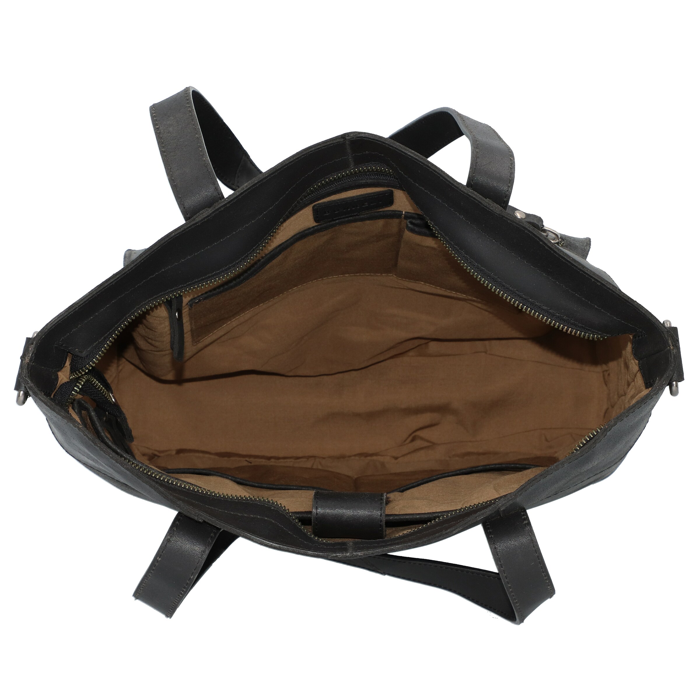 Shopper 'Vintage Jade' di Burkely in nero