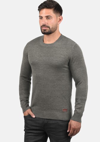 BLEND Strickpullover 'Lars' in Grau: predná strana