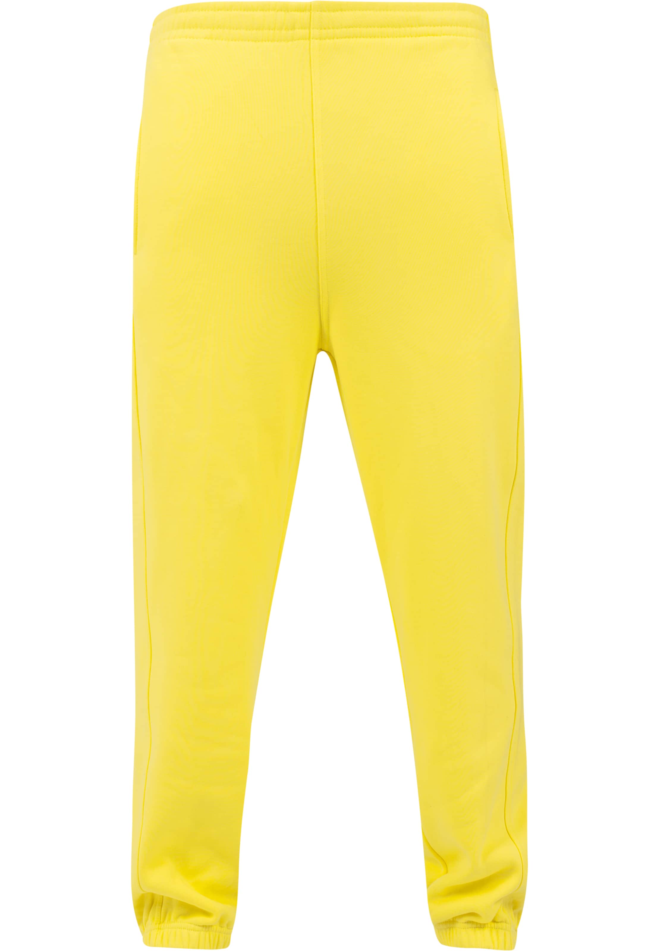 Urban Classics Штаны в Желтый: спереди