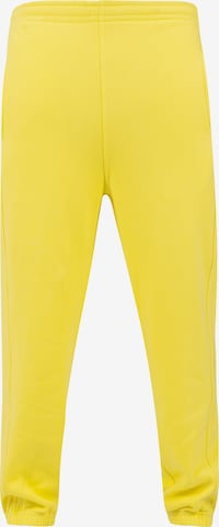 Tapered Pantaloni di Urban Classics in giallo: frontale