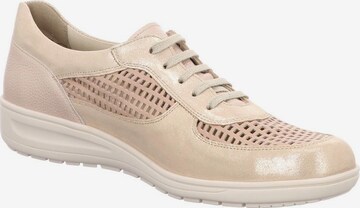 SOLIDUS Lace-Up Shoes in Pink