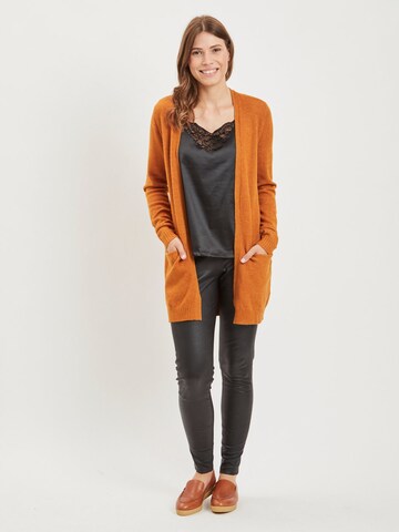 VILA Strickjacke 'Ril' in Braun
