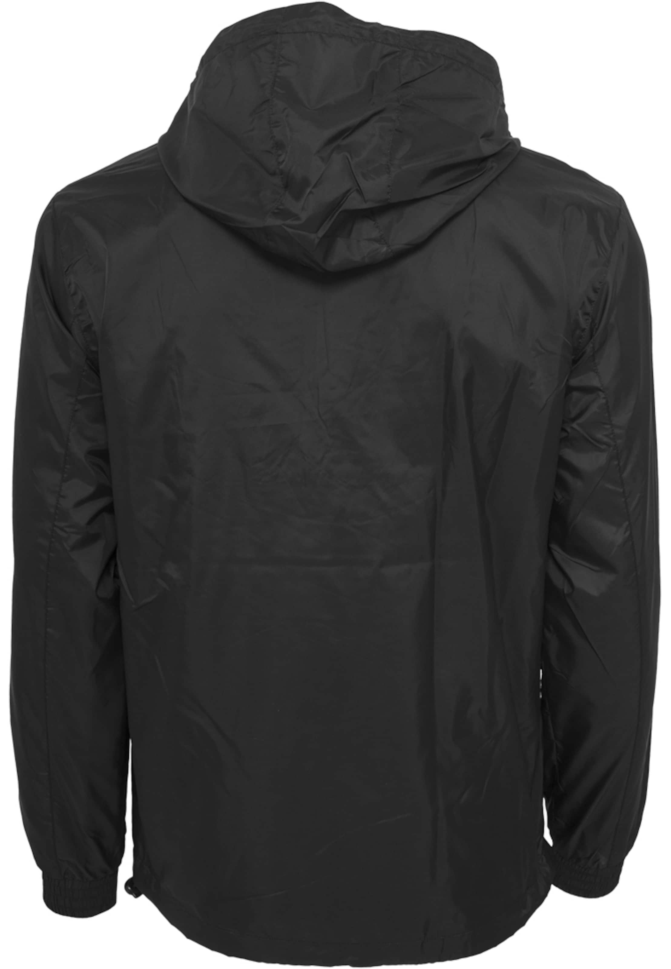 Urban Classics Between-season jacket 'Windbreaker' in Black