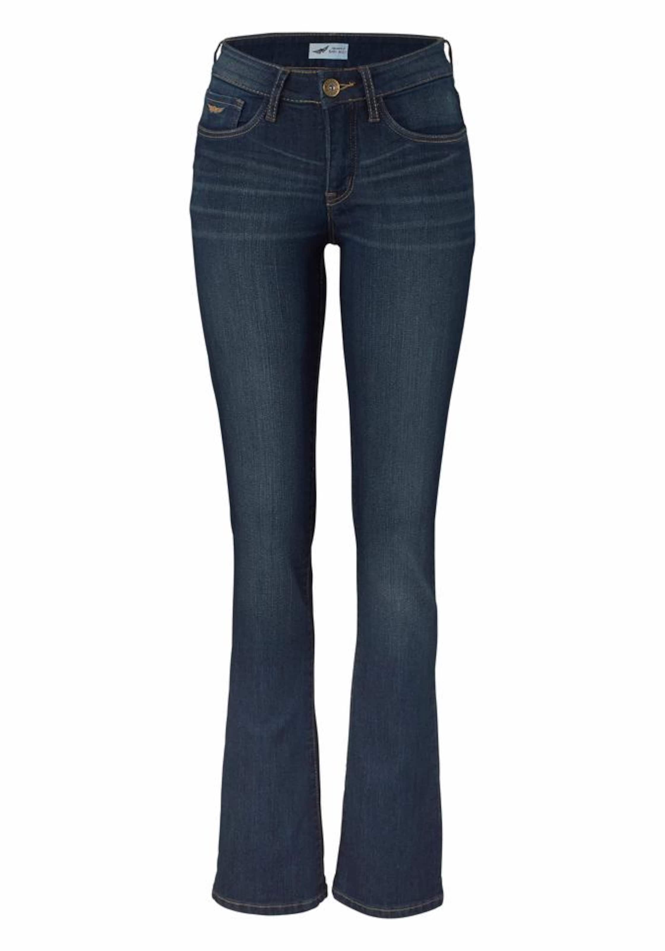 ARIZONA Boot cut Jeans 'Baby-Boot' in Blue: front