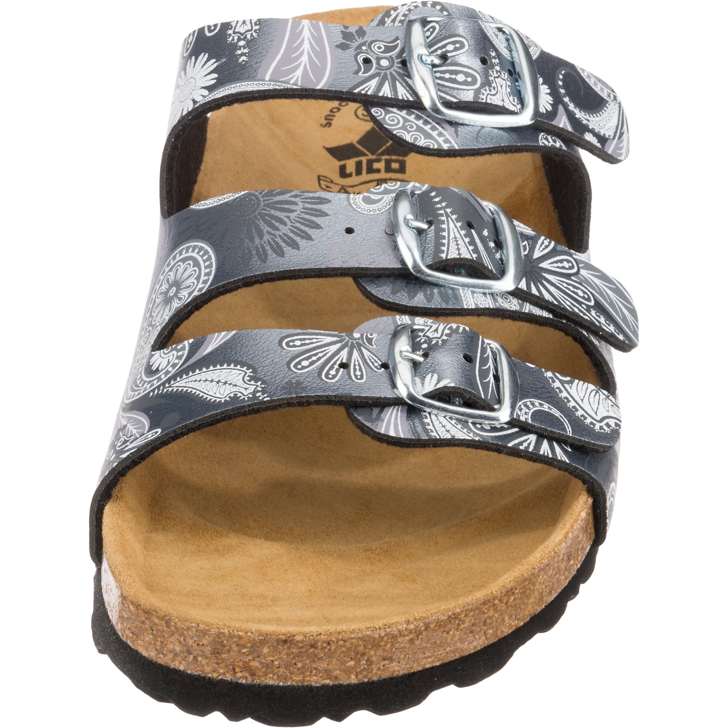 LICO Pantolette 'Bioline' in Grau