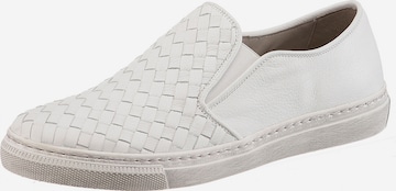 GABOR Classic Flats in White: front