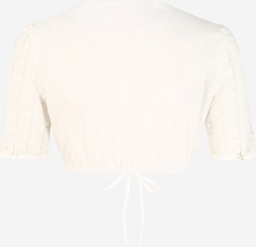 SPIETH & WENSKY Klederdracht blouse 'Haspel' in Wit