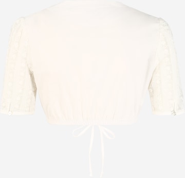 SPIETH & WENSKY Traditional Blouse 'Haspel' in White