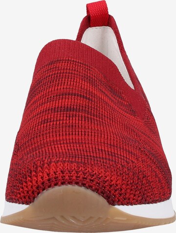 ARA Slip-Ons in Red