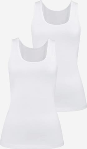 H.I.S Undershirt in White: front