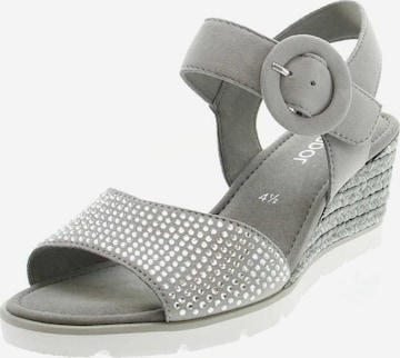 GABOR Sandals in Grey: front