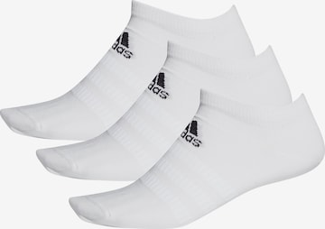 ADIDAS SPORTSWEAR Αθλητικές κάλτσες σε λευκό: μπροστά