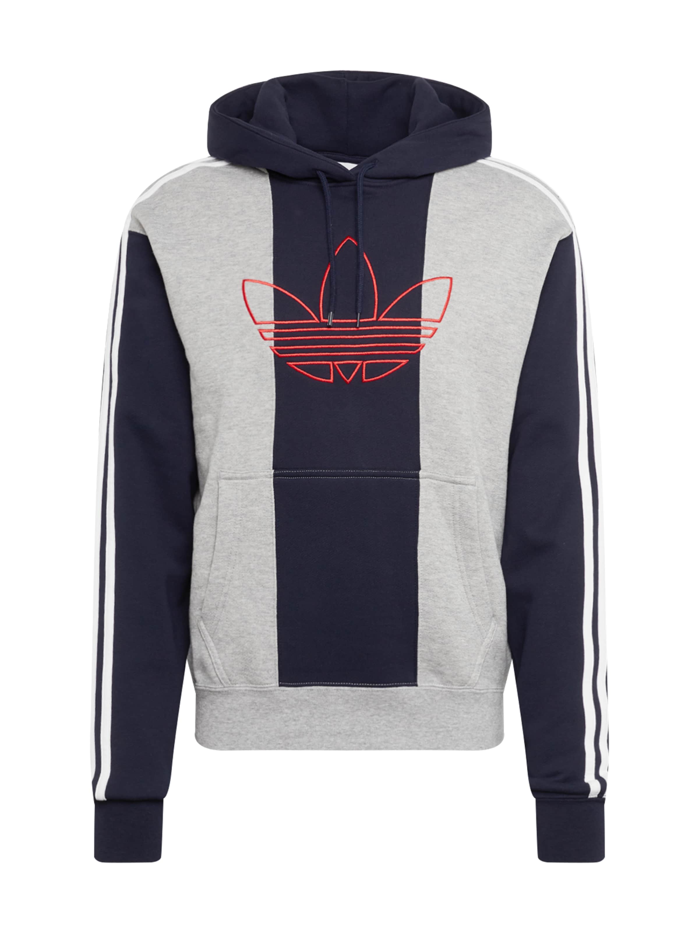 ADIDAS ORIGINALS - Sweatshirt 'Off Court Trefoil' in de kleur Donkerblauw