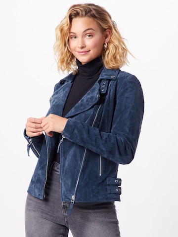 FREAKY NATION Lederjacke in Blau | ABOUT YOU