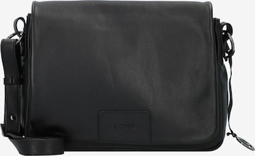 L.CREDI Crossbody Bag 'Eva' in Black: front