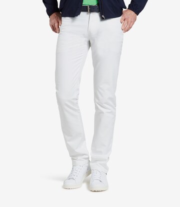 Meyer Hosen Regular Pants 'Carnoustie' in White: front