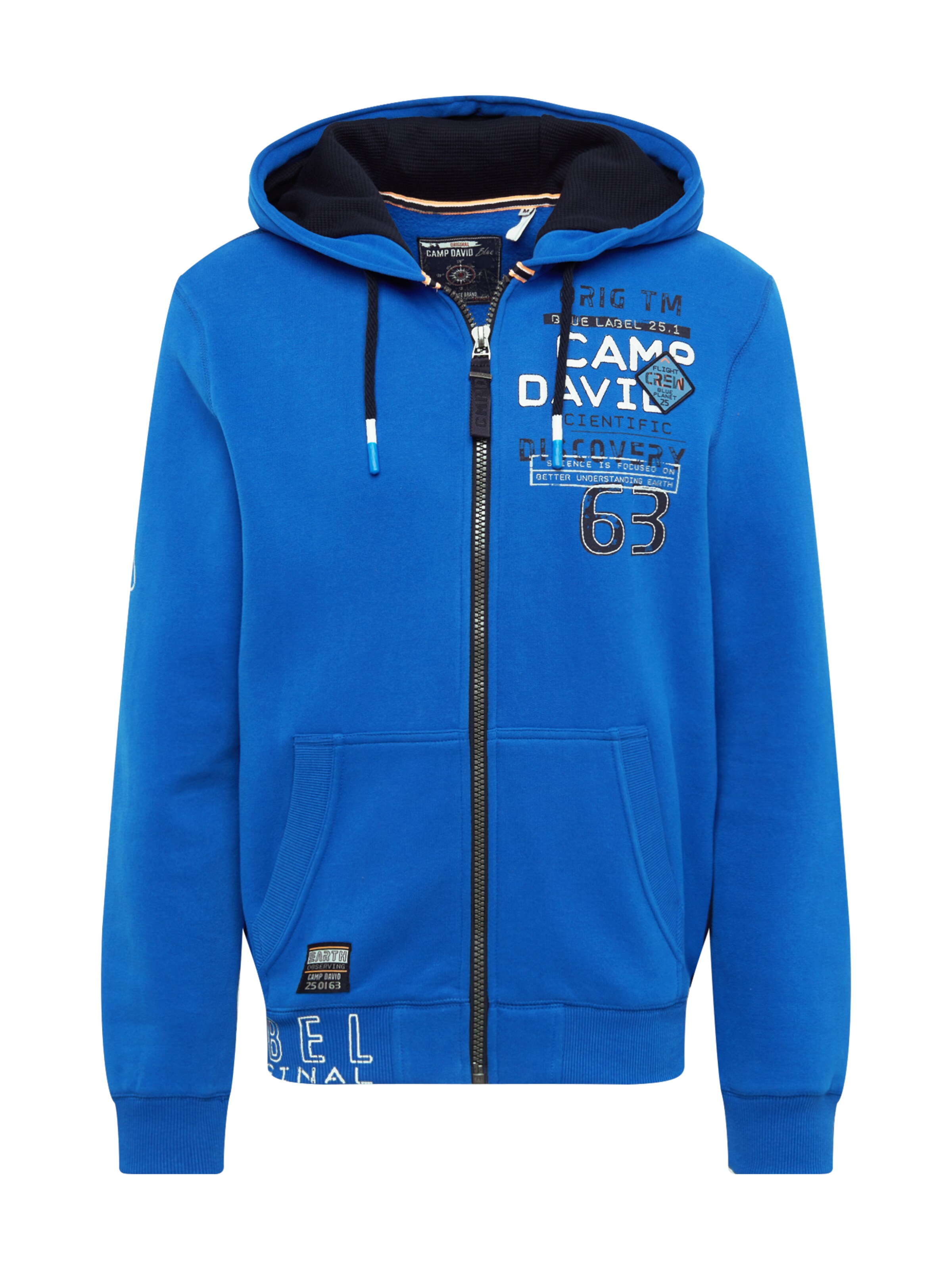 CAMP DAVID - Sweatshirt in de kleur Blauw