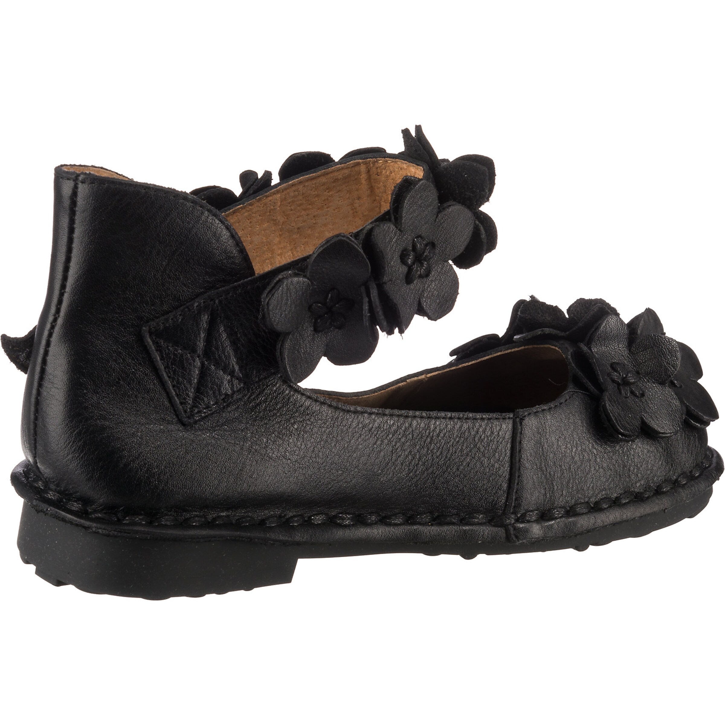 Laura Vita Strap ballerina 'Hocobio' in Black