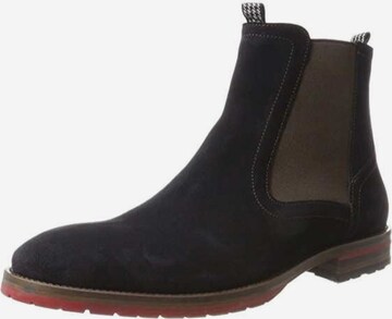 Floris van Bommel Chelsea Boots in Blue: front