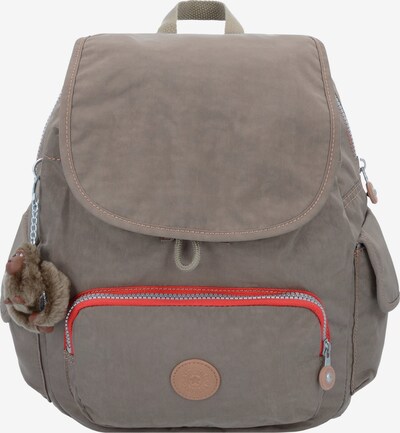 KIPLING Backpack in Chamois / Light brown / bright red, Item view