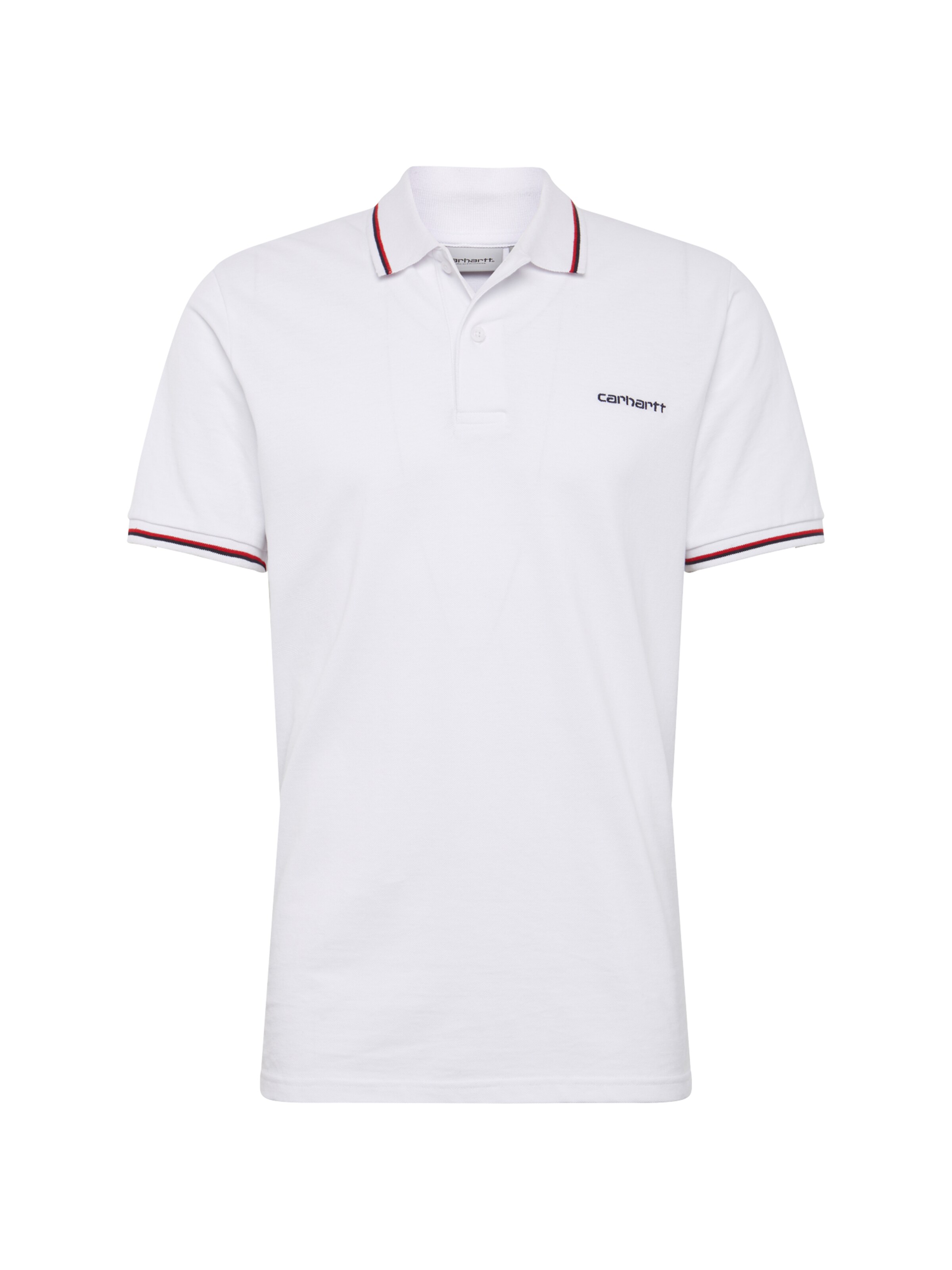 Carhartt WIP - Poloshirt in weiß