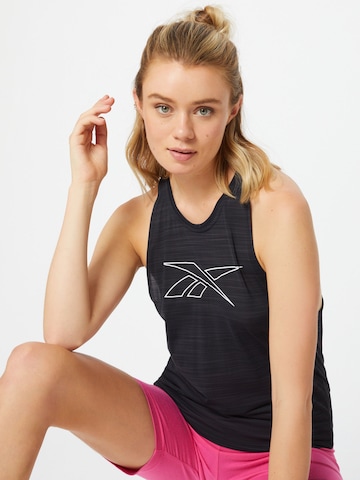 Sport top de la Reebok pe negru