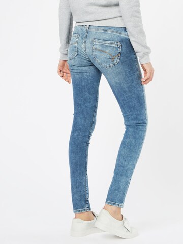 Mavi Skinny Jeans 'Serena' in Blue: back