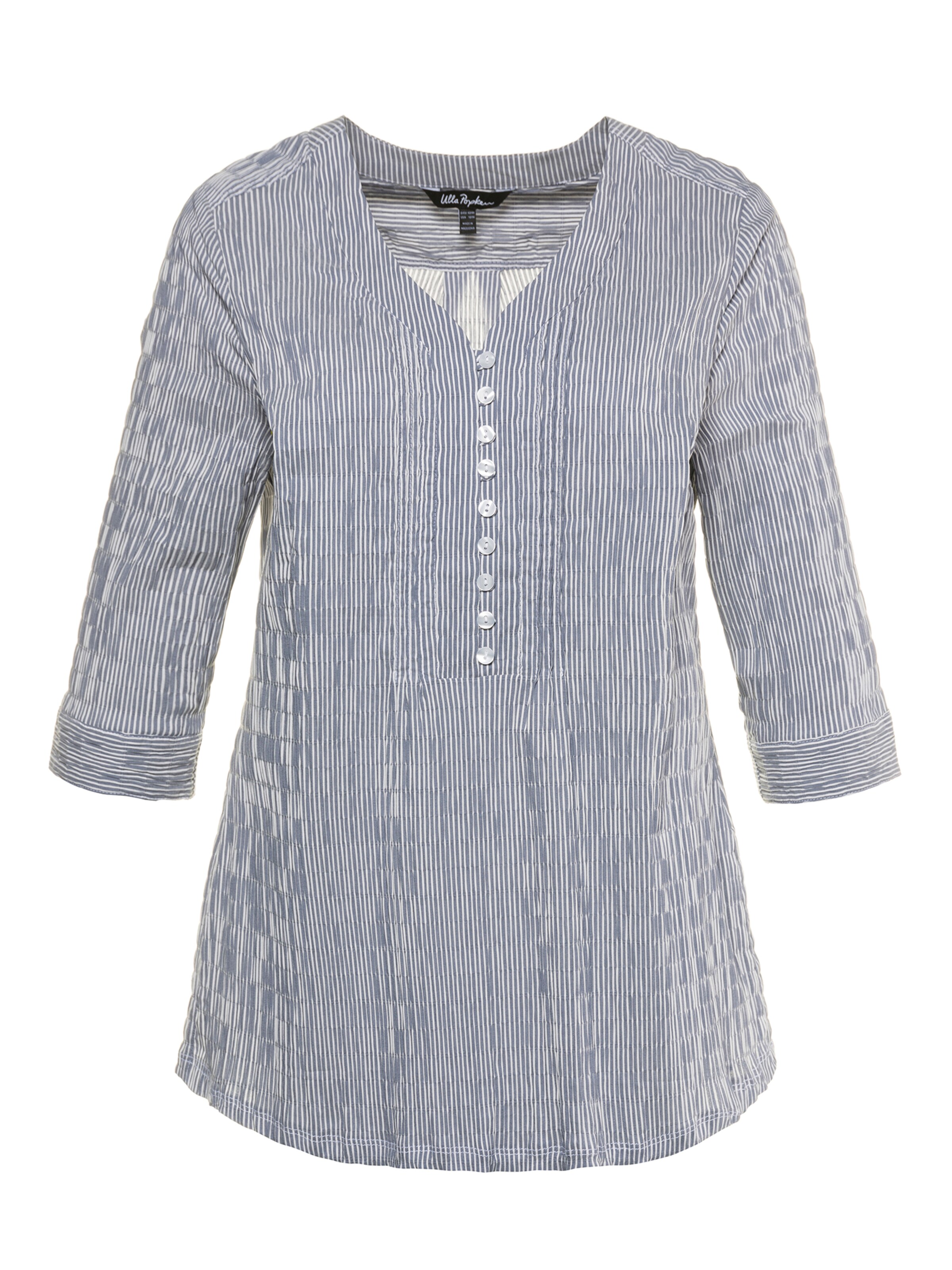 Ulla Popken - Tuniek in de kleur Donkerblauw