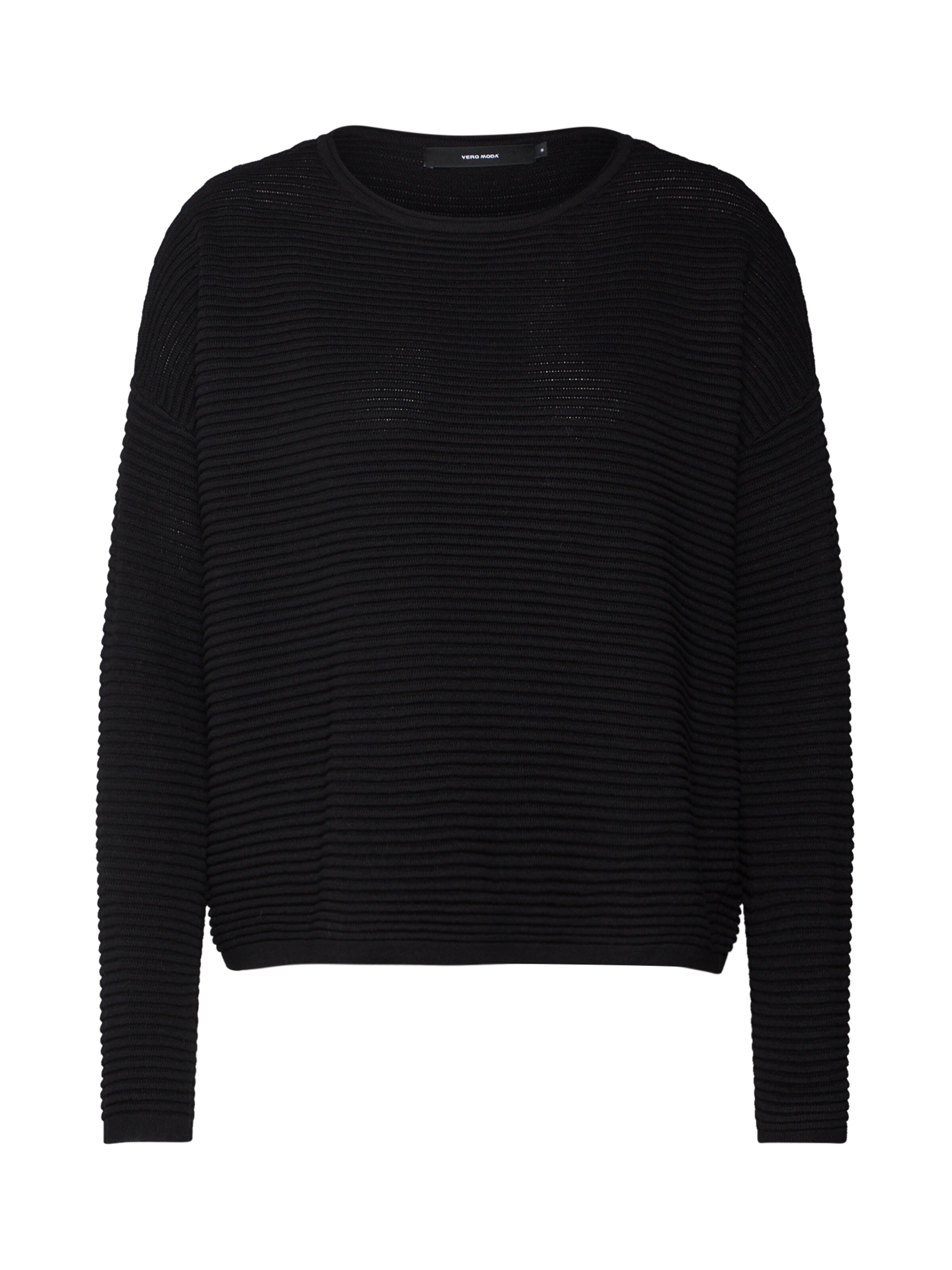 VERO MODA - Trui 'NATASCHA' in de kleur Zwart