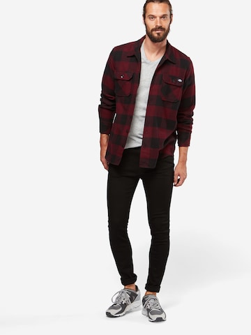 JACK & JONES Скинни Джинсы 'Liam' в Черный