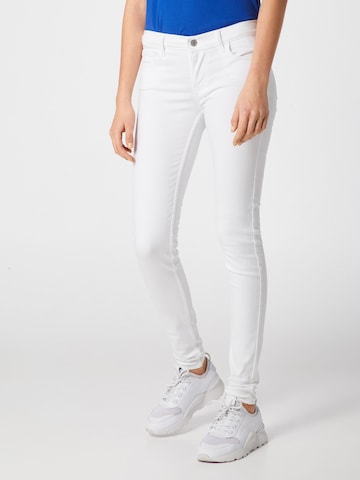 balta LEVI'S ® Prigludęs Džinsai: priekis