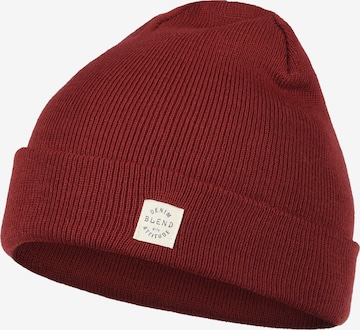 BLEND Beanie 'Scam' in Red: front