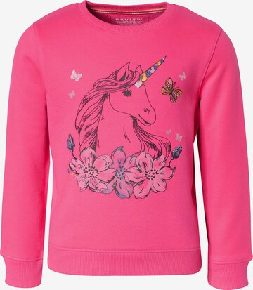 REVIEW FOR KIDS Sweatshirt in Roze: voorkant