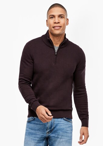 s.Oliver Pullover in Braun: predná strana