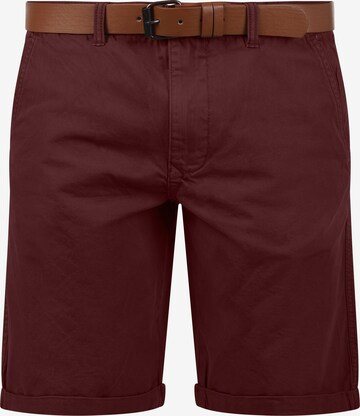 !Solid Regular Chino 'Montijo' in Rood: voorkant