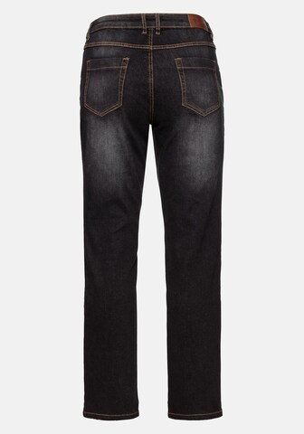 SHEEGO Regular Jeans 'Lana' i svart