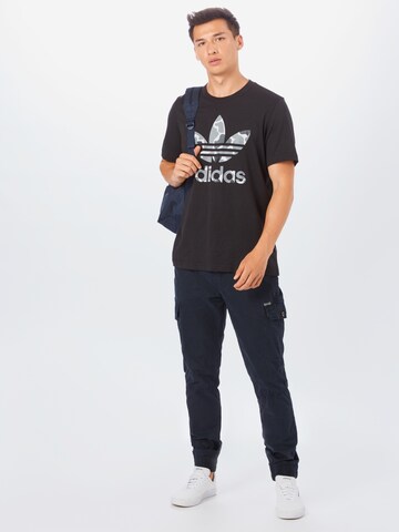 Tapered Pantaloni cargo 'Nan' di BLEND in blu