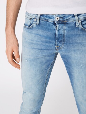 JACK & JONES Slimfit Jeans 'JJGlenn JJOriginal' in Blau