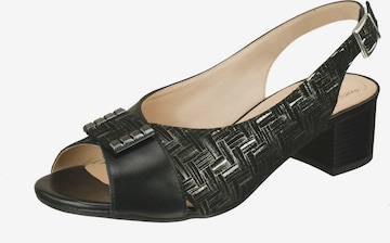 Lei by tessamino Slingback Pumps 'Luisa' in Black: front