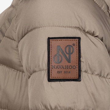 NAVAHOO - Sobretudo de inverno 'Umay' em cinzento