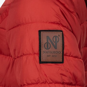 NAVAHOO Winter Coat 'Umay' in Red