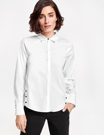 GERRY WEBER Blouse in Wit: voorkant