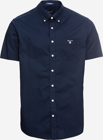 GANT Pohodlné nošení Košile – modrá: přední strana