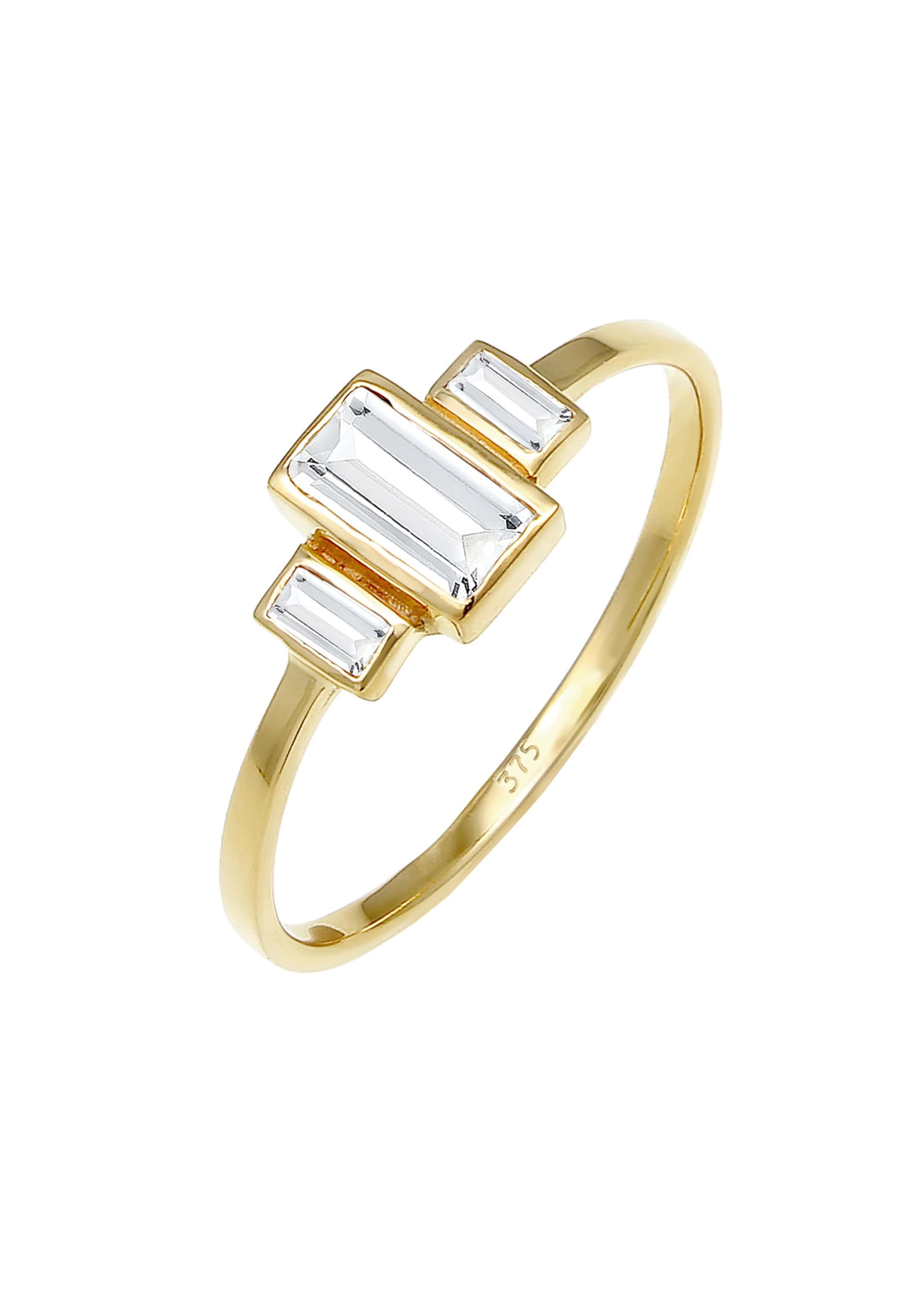 ELLI PREMIUM Ring in Goud: voorkant